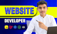 design and develop a responsive frontend website