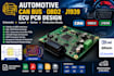 design automotive can bus obd2 j1939 ecu pcb