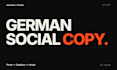 engaging german social media posts and captions