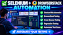 do selenium browserstack automation and cross browser testing