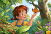 draw children story book illustration