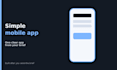 build a simple mobile app from your brief