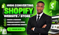 build redesign shopify store clone revamp shopify dropshipping ecommerce website