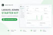 provide a ready made admin panel start kit