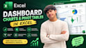 create dashboard , chart , pivot tables in excel