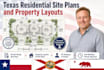 create texas residential site plans and property layouts