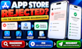 fix app store rejection ios submission testflight app store connect issues