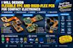 design flexible fpc and rigid flex pcb for compact electronics