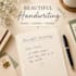 handwrite notes, letters, and quotes for you