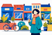 draw flat vector illustrations