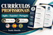 write your profissional resume