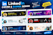 design professional linkedin banners