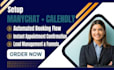 build manychat calendly appointment booking automation