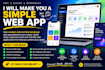 make you a simple web app