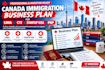 write canada immigration business plan for lmia, c11, startup visa, pnp