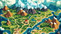 draw and design map illustration, travel map, vector map, event map, plat map