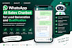 build a whatsapp ai sales chatbot for lead generation and qualification