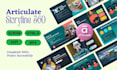 be video course creation, articulate 360 developer, for academy videos training