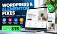 fix wordpress elementor CSS and responsive issues