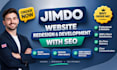 design jimdo website redesign jimdo website development jimdo website with SEO