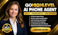 build gohighlevel ai phone agent ghl call transcript crm update expert