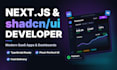 develop nextjs dashboard with shadcn ui