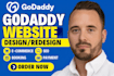 design godaddy website, godaddy redesign, godaddy seo godaddy builder with airo