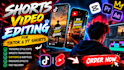 make vertical video for yt shorts and tik tok