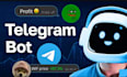 build custom telegram bot, telegram trading bot, telegram automation, crypto bot
