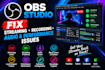 fix obs studio streaming recording audio and performance issues