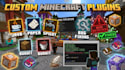 develop custom minecraft plugins using java for paper, spigot, and bukkit