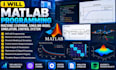 matlab programming, machine learning, simulink model, simulation, control system