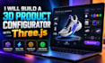 build an interactive 3d website with threejs and webgl