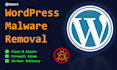 do wordpress malware removal and security hardening within 24 hours