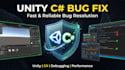 develop unity c sharp mechanics and fix game bugs