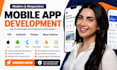 develop custom andriod ios mobile app flutter react native ai app creation