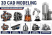3d model industrial machinery and processing equipment
