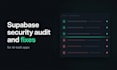 audit and fix supabase rls security in your lovable, bolt or cursor app
