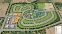 design a custom real estate map, property layout and development site plan