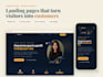 build a fast, mobile first landing page that converts