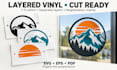 prepare color separated layered vinyl cutter files with registration marks