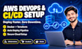 setup AWS cloud devops ci cd pipeline docker and terraform