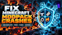fix minecraft modpack crashes errors mod conflicts forge fabric neoforge