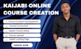 create kajabi online course content and course creation