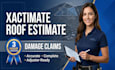 write xactimate roof and siding estimates for damage claims
