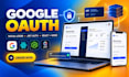integrate google oauth, social login and jwt authentication in react node