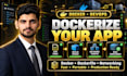 dockerize your app with docker compose and kubernetes