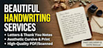 create neat handwritten notes and documents