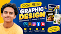 do graphic design, advertising post