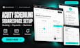 set up acuity scheduling on your squarespace website
